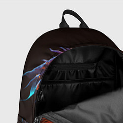 Рюкзак Огненный дракон, цвет: 3D-принт — фото 2