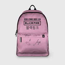 Рюкзак Blackpink лого и подписи, цвет: 3D-принт — фото 2