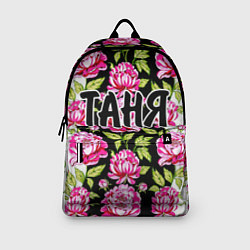 Рюкзак Таня в цветах, цвет: 3D-принт — фото 2