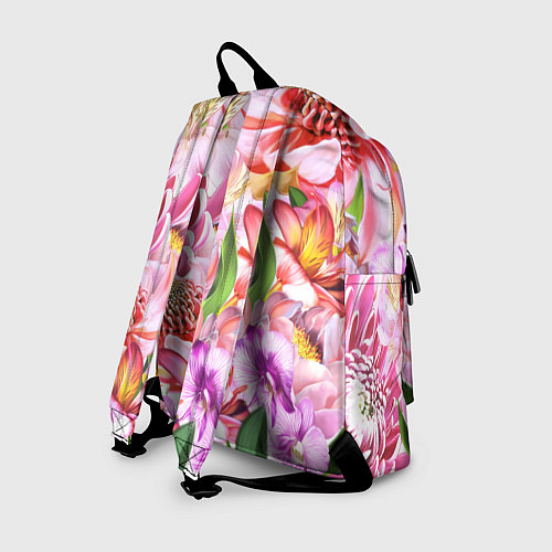 Рюкзак Цветочный рай / 3D-принт – фото 2