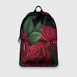 Рюкзак Много красных роз, цвет: 3D-принт — фото 2