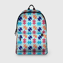 Рюкзак Разноцветный пазл, цвет: 3D-принт — фото 2