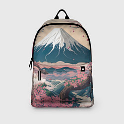 Рюкзак Японский пейзаж: цветение сакуры у горы Фудзияма, цвет: 3D-принт — фото 2
