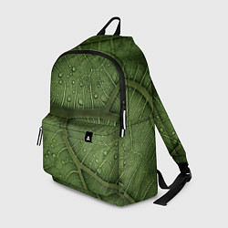 Рюкзак Текстура зелёной листы