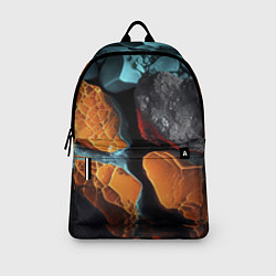 Рюкзак Цветные камни, цвет: 3D-принт — фото 2