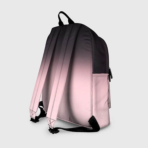 Рюкзак Градиент: от черного к розовому / 3D-принт – фото 2