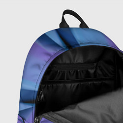 Рюкзак Светлые фигуры и листы, цвет: 3D-принт — фото 2