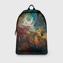 Рюкзак Яркий флюид арт, цвет: 3D-принт — фото 2
