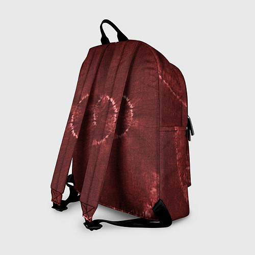 Рюкзак Красный круг тай-дай / 3D-принт – фото 2