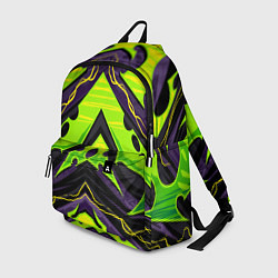 Рюкзак Ядовитый экстримальный узор, цвет: 3D-принт