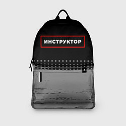 Рюкзак Инструктор - в рамке красного цвета, цвет: 3D-принт — фото 2