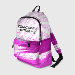 Рюкзак Counter-Strike 2 pro gaming: символ сверху, цвет: 3D-принт
