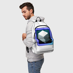 Рюкзак Белый куб и магия, цвет: 3D-принт — фото 2