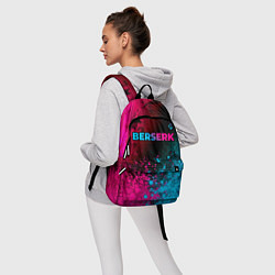 Рюкзак Berserk - neon gradient: символ сверху, цвет: 3D-принт — фото 2