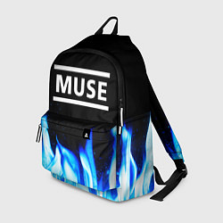 Рюкзак Muse blue fire, цвет: 3D-принт