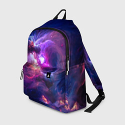 Рюкзак Небула в космосе в фиолетовых тонах - нейронная се
