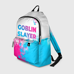 Рюкзак Goblin Slayer neon gradient style: символ сверху, цвет: 3D-принт