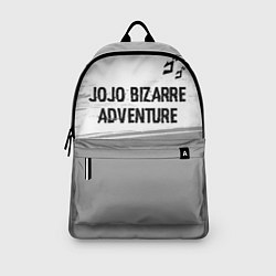 Рюкзак JoJo Bizarre Adventure glitch на светлом фоне: сим, цвет: 3D-принт — фото 2