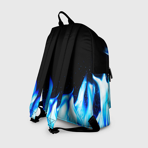 Рюкзак HIM blue fire / 3D-принт – фото 2