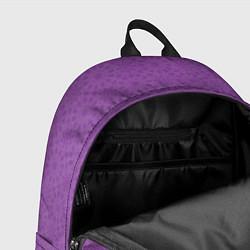 Рюкзак Сиреневого цвета с узорами, цвет: 3D-принт — фото 2