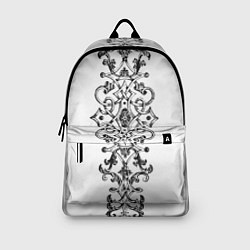Рюкзак Винтажный узор на белом, цвет: 3D-принт — фото 2