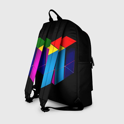 Рюкзак Многосторонний цветной куб / 3D-принт – фото 2