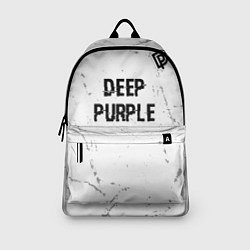 Рюкзак Deep Purple glitch на светлом фоне: символ сверху, цвет: 3D-принт — фото 2