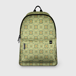 Рюкзак Цветочный орнамент паттерн, цвет: 3D-принт — фото 2