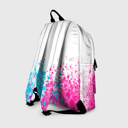 Рюкзак Paramore neon gradient style: символ сверху / 3D-принт – фото 2