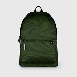Рюкзак Зеленое размытие абстракция, цвет: 3D-принт — фото 2