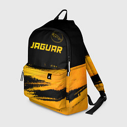 Рюкзак Jaguar - gold gradient: символ сверху, цвет: 3D-принт