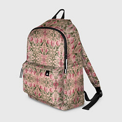 Рюкзак Переплетение из розовых цветов