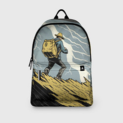 Рюкзак Дурак на горе ловит молнию, цвет: 3D-принт — фото 2