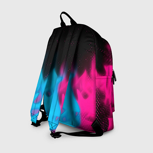 Рюкзак FNAF - neon gradient: символ сверху / 3D-принт – фото 2