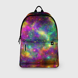 Рюкзак Яркий неоновый космос, цвет: 3D-принт — фото 2