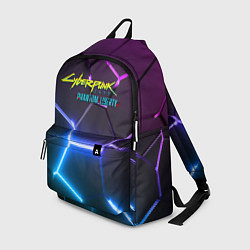 Рюкзак Cyberpunk 2077 phantom liberty neon, цвет: 3D-принт