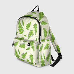 Рюкзак Лесной зеленый папоротник, цвет: 3D-принт