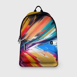 Рюкзак Красочные пульсации, цвет: 3D-принт — фото 2