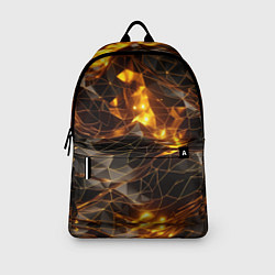 Рюкзак Золотистая текстура, цвет: 3D-принт — фото 2