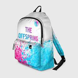 Рюкзак The Offspring neon gradient style: символ сверху, цвет: 3D-принт