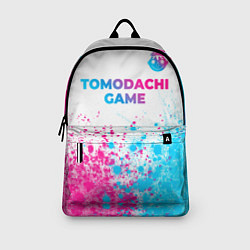 Рюкзак Tomodachi Game neon gradient style: символ сверху, цвет: 3D-принт — фото 2