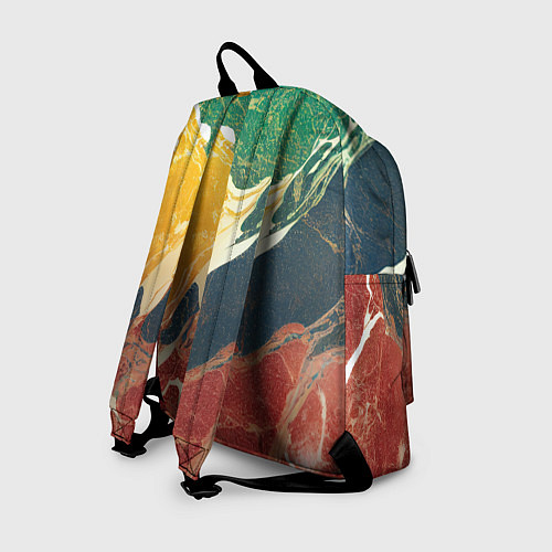 Рюкзак Мраморная радуга / 3D-принт – фото 2