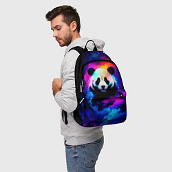 Рюкзак Панда и краски, цвет: 3D-принт — фото 2