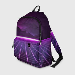 Рюкзак Неоновые звёздные горы, цвет: 3D-принт