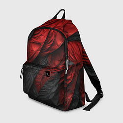 Рюкзак Red black texture, цвет: 3D-принт