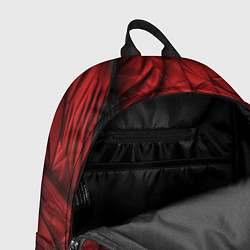 Рюкзак Red black texture, цвет: 3D-принт — фото 2