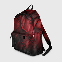 Рюкзак Black red texture, цвет: 3D-принт