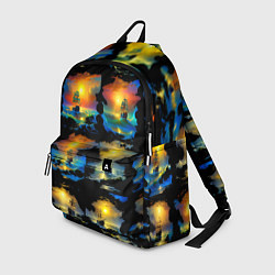 Рюкзак Вечерние кораблики, цвет: 3D-принт