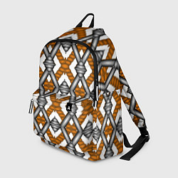 Рюкзак Абстрактные решетки, цвет: 3D-принт