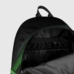 Рюкзак Темная зеленая текстура, цвет: 3D-принт — фото 2